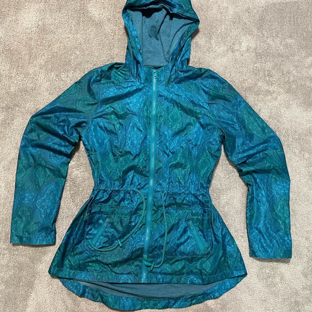 Mossimo Supply Co. Raincoat Women’s Medium Teal